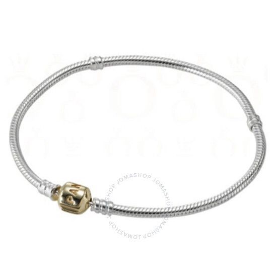 판도라 Pandora Sterling Bracelet with Snap Clasp - - - 7 1