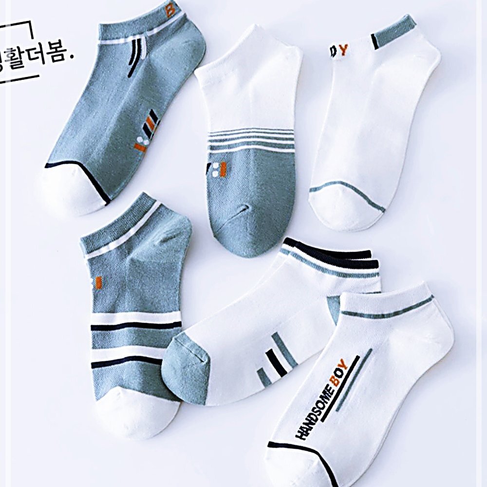 단목 생활더봄 핸썸보이 발목양말 6켤레 남성용 BWCA5785