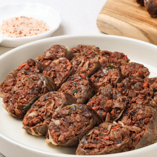 쫄깃한 전통 비법순대 장수야채순대 500g