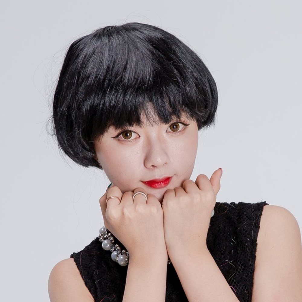 가면 파티가발 코믹 공연 머리띠 레트로가발 바가지가발 WWBB2445