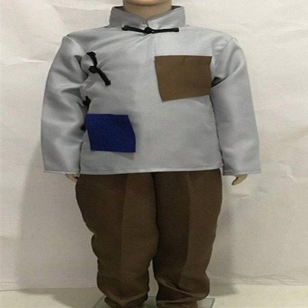 열무머리 공연복 농민 서민 거지 공연복 왕소이 하인집 정구사회 복장