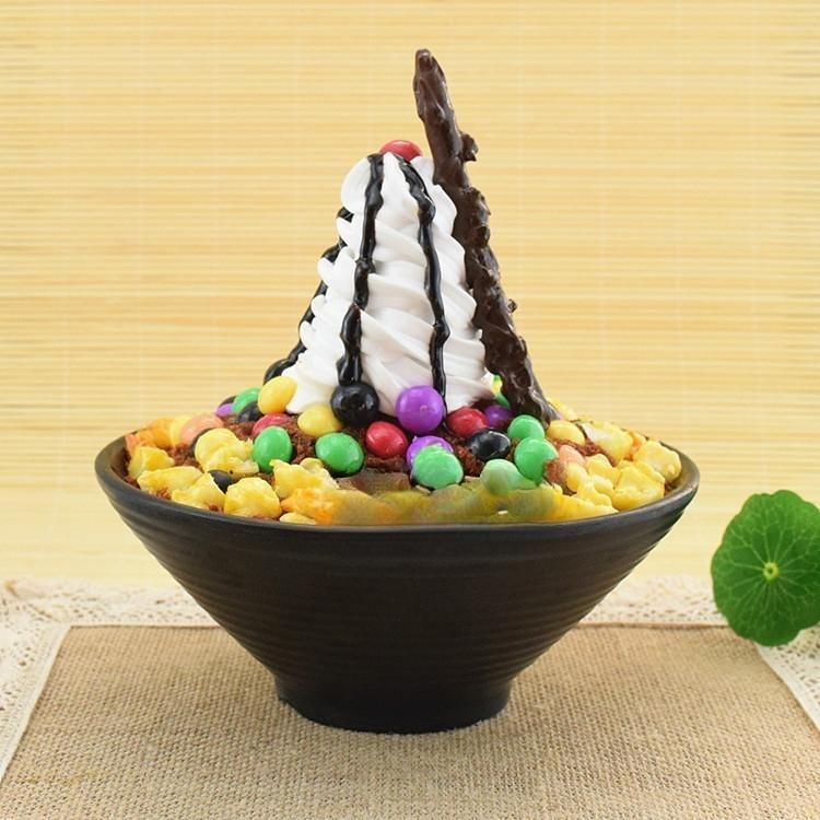 빙수 디저트 디스플레이 모형 망고빙수 과일빙수 눈꽃빙수 전시 1개 망고 빙수