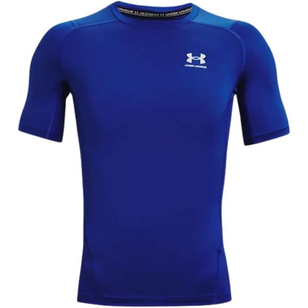 언더아머 백화점출고 언더아머 티셔츠 UNDERARMOUR 히트기어 아머 컴프레션 반팔 1361518-400 티 L UQC786 IEW485