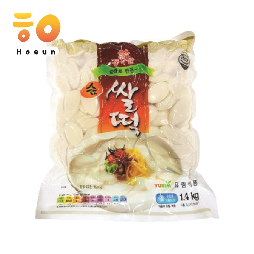 유림식품 동막골 순쌀떡 떡국떡 5개 1 4kg