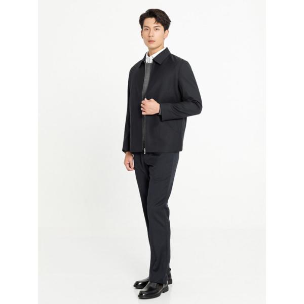 로지오 기계 워싱 울 자켓 프리미엄 오피스룩 사계절 로지오 남성 비즈니스 리더 재킷 코트