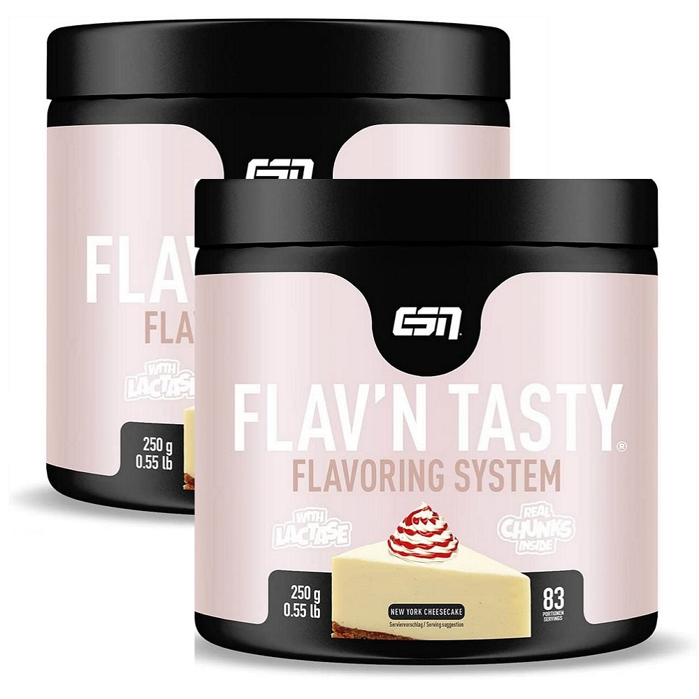독일 ESN 플레이븐 테이스티 플레이버링 뉴욕치즈케이크맛 250g 2팩