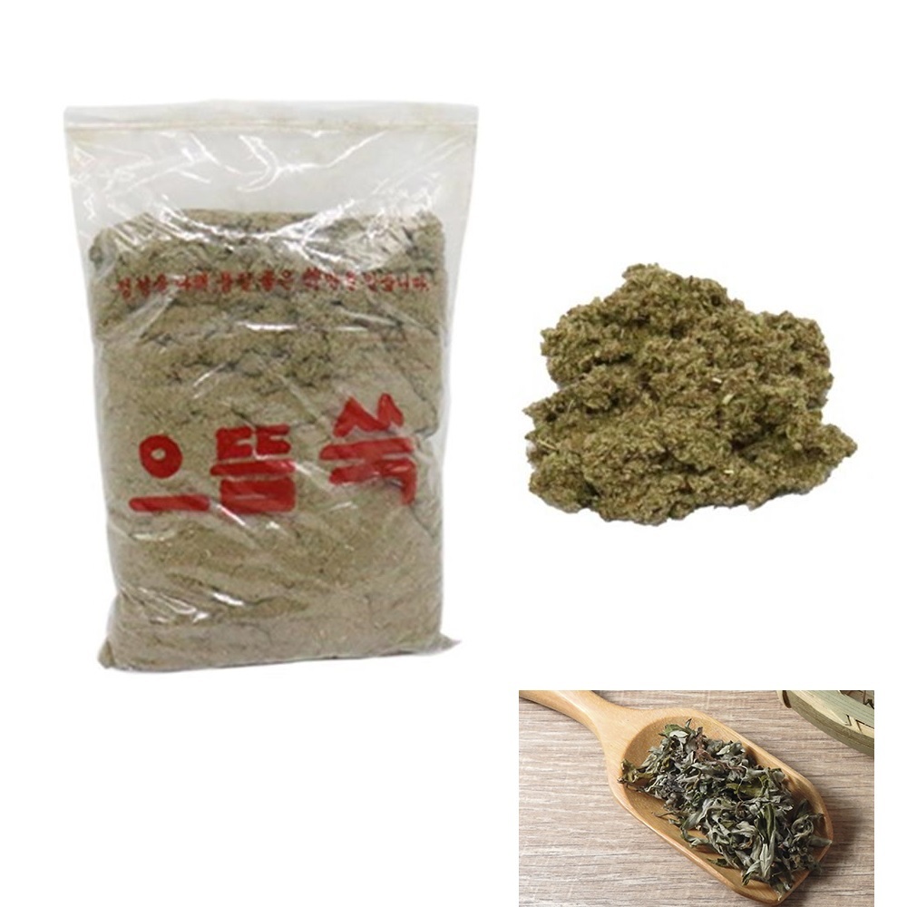 목욕탕 찜질방 족욕 좌욕 쑥탕 쑥잎 쑥분말 구뜸 좌훈뜸 태우는 뜸찜질 한의원용 무릎