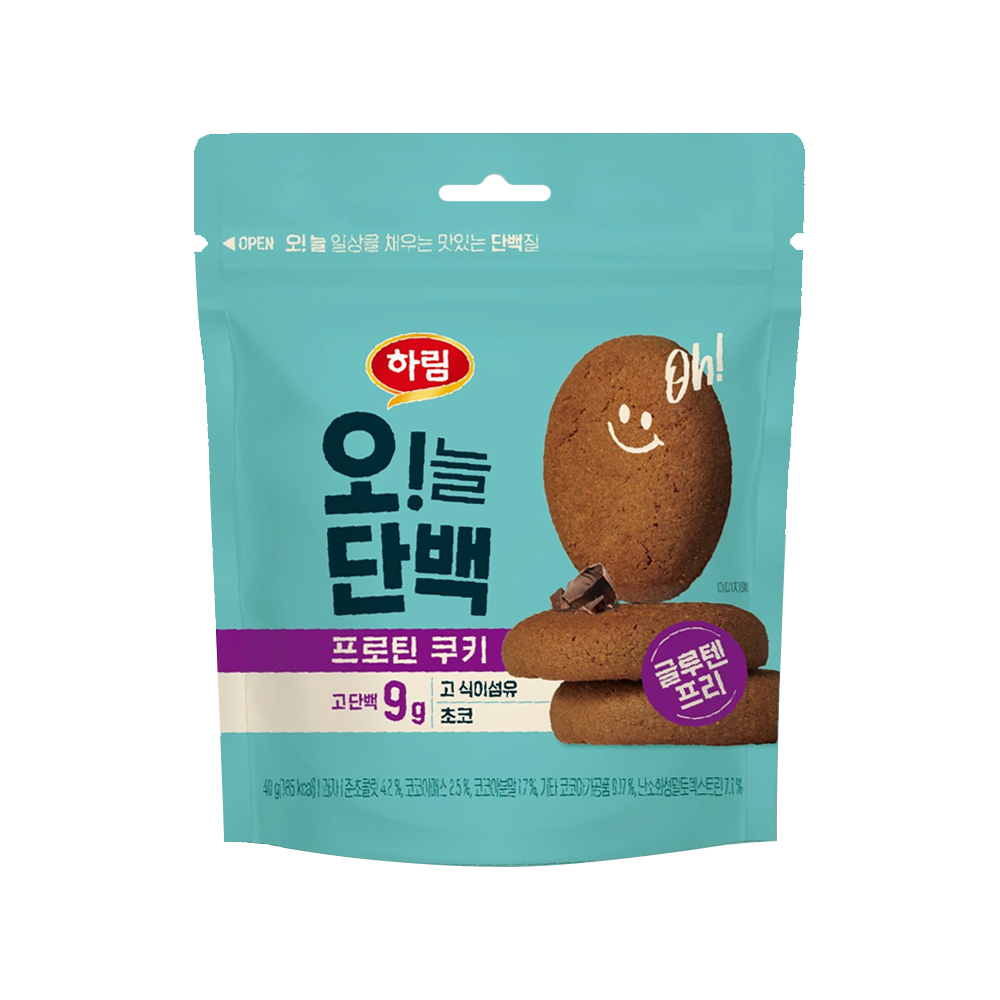 오늘단백 프로틴쿠키 초코 40g