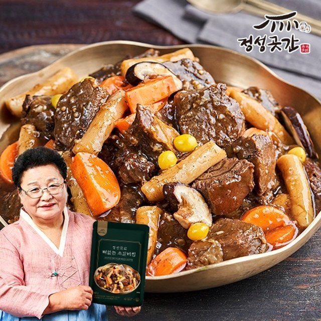 정성곳간 정성곳간 뼈없는 소갈비찜 500g x 6팩