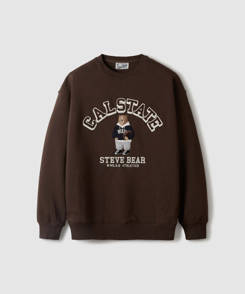 후아유 후아유 남녀공용 Steve Patch Sweatshirt WHMWE3923U745513