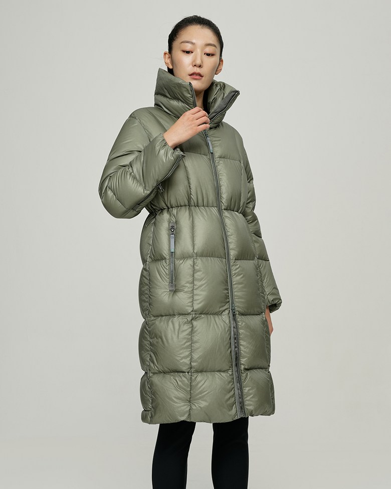 블랙야크 블랙야크 패딩 여성 동절기 광택감이 경량 소재를 사용하여 가벼운 M범피롱다운자켓 L KHAKI 1BYPAW2518 095
