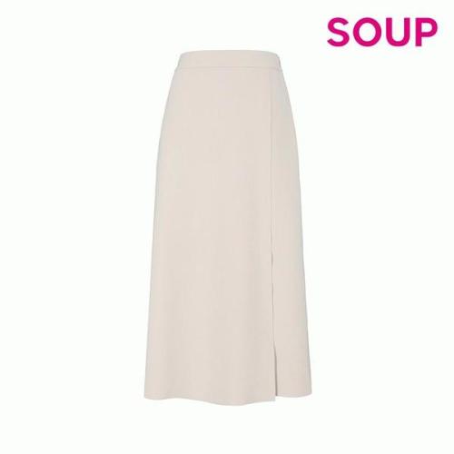SOUP 숲 SOUP 세미 A라인 밴딩 스커트 SA3SR30