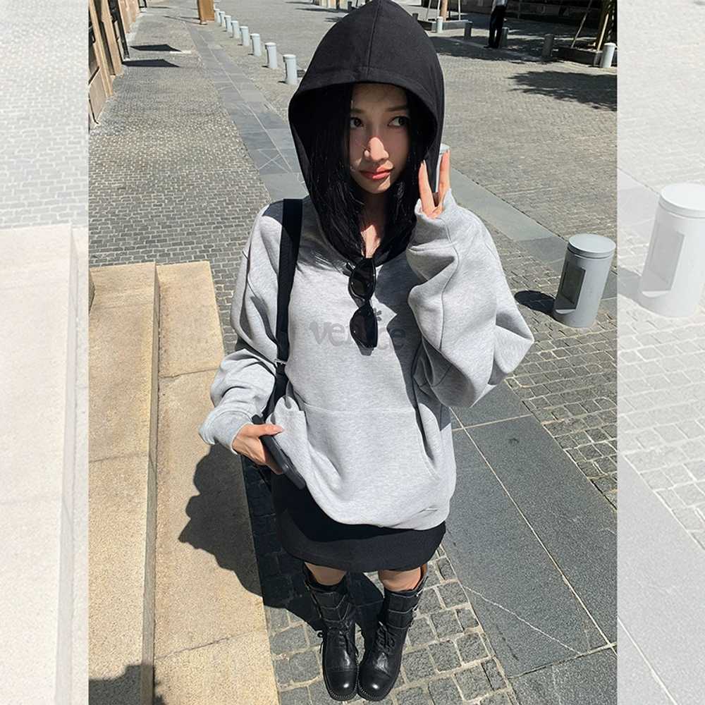 베티 루즈핏 후드 맨투맨 긴소매 티셔츠 탑