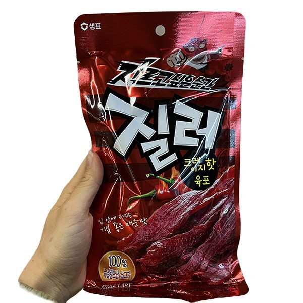 질러 샘표 질러 크레이지핫육포 70g 1개