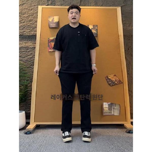 몬스터랩 517 커프바지 남여름 날씬해 보이는 부츠컷 데님 팬츠 드롭감 고급스러운 일자바지