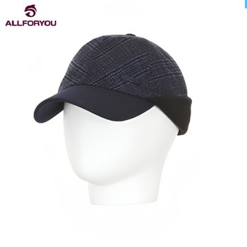 올포유 올포유 겨울 남성 스포츠 체크 귀달이 볼캡 AMACM9191