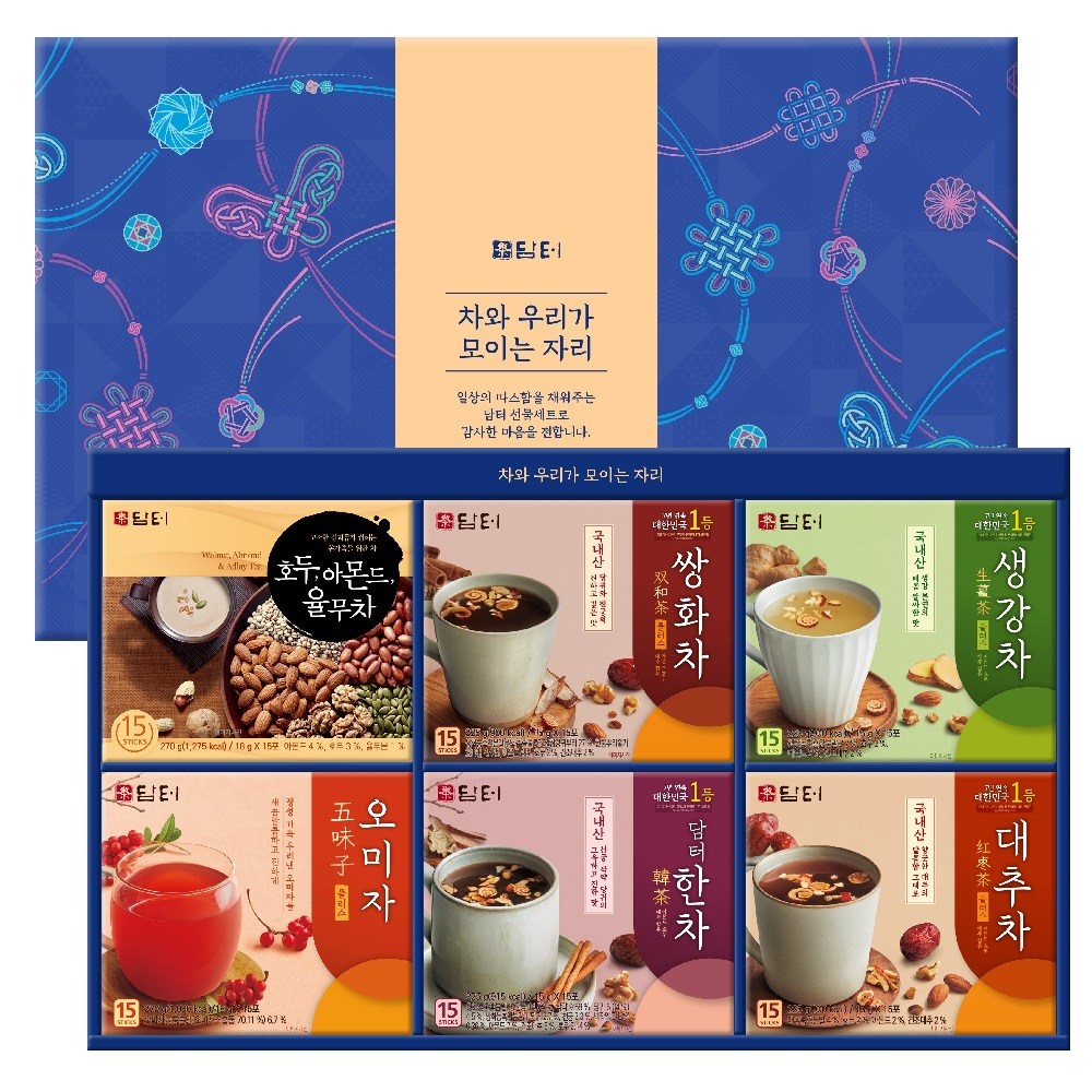 담터 담터 담터 정담 종합세트 국산차 명절 선물세트