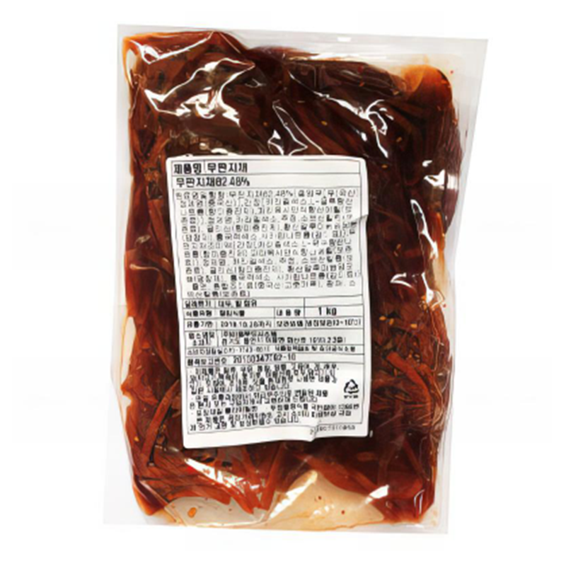 이음 IEUM 이음 무짠지 채 1개 1kg