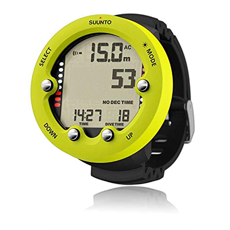 Suunto Zoop Novo 손목 스쿠버 다이빙 컴퓨터 라임 USB