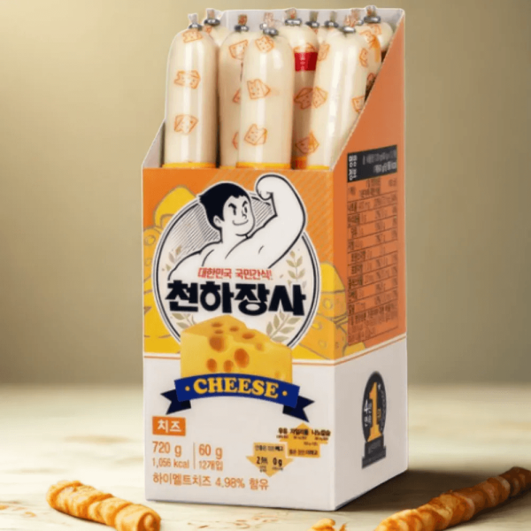 천하장사 소시지 치즈 간식 720g 3개
