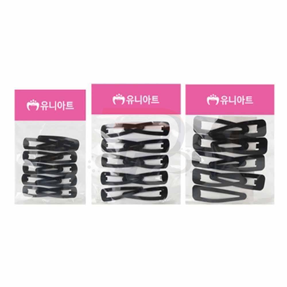 파샵 똑딱머리핀 가발머리핀 헤어악세사리 머리삔