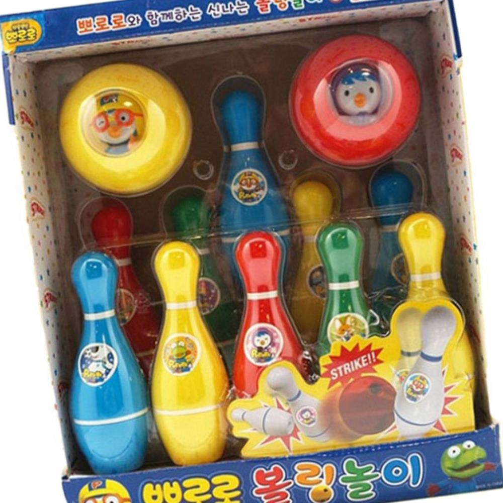 삼진 올핀 뽀로로 볼링놀이세트 1P 장난감 완구 유아볼링놀이