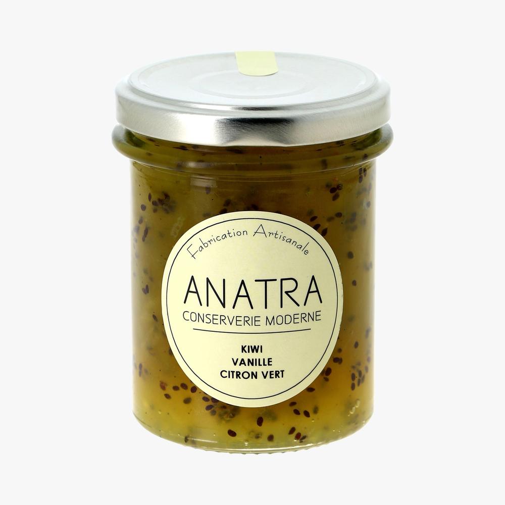 프랑스 아나트라 Anatra Kiwi vanille citron vert 키위 바닐라 라임잼 220g 1개