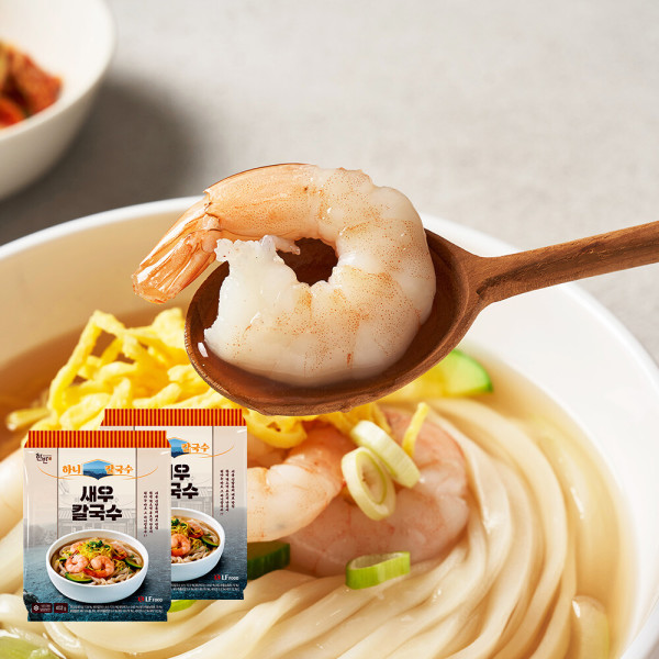 하니칼국수 새우칼국수 1 2인분 3팩 402g 402g 402g