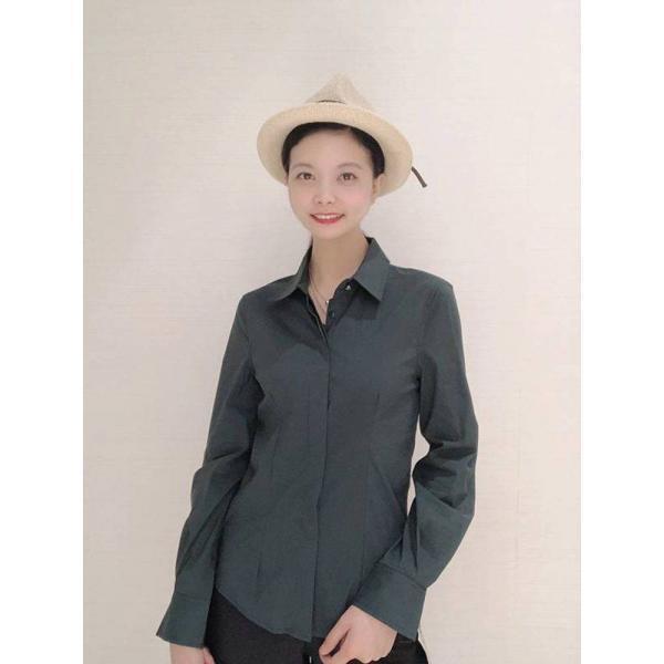 샤오텐 아마슈 2024 봄가을 여성 셔츠 슬림핏 셔츠 5300423