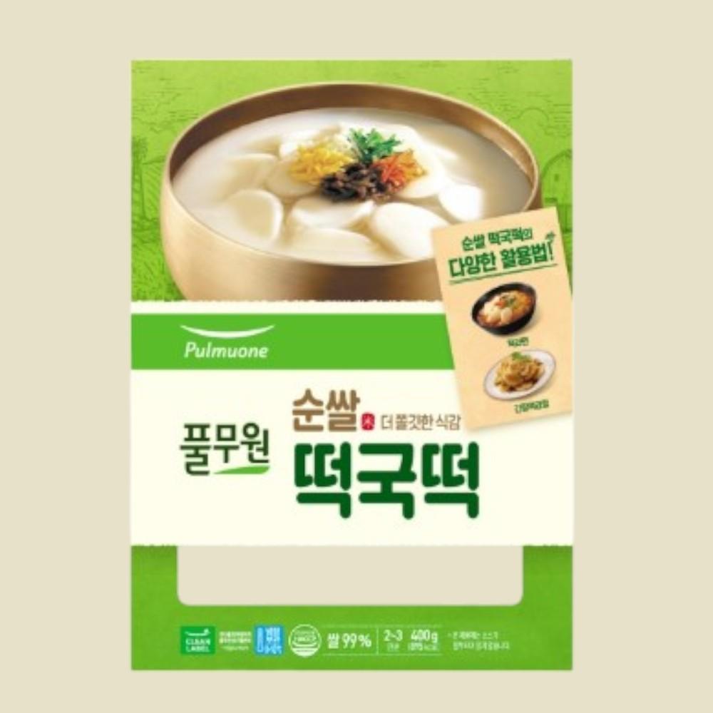 풀무원 풀무원 풀무원 순쌀 떡국떡 간편식 식사 대용 영양간식 400g