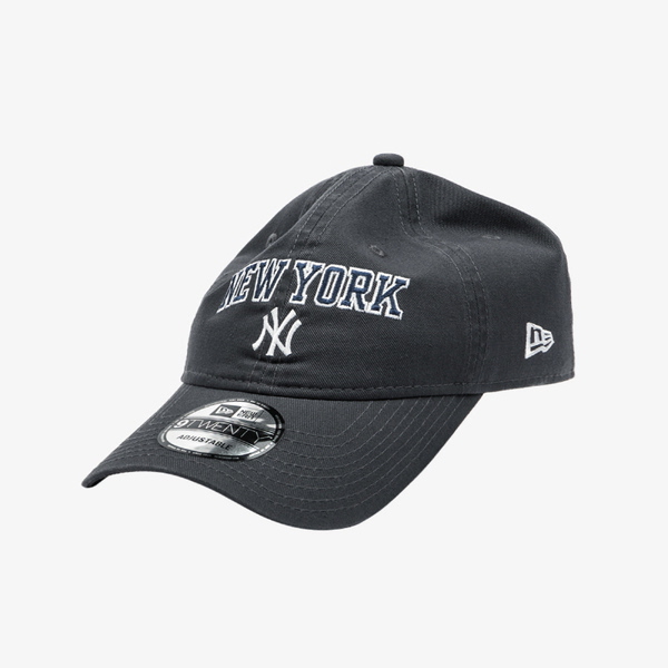 뉴에라 뉴에라 MLB 뉴욕 양키스 베이직 아웃라인 언스트럭쳐 볼캡 다크 그라파이트 14561859
