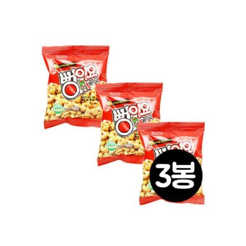 뻥이요 35g x 3봉 뻥튀기 보리과자 간식 스낵 J 1614973