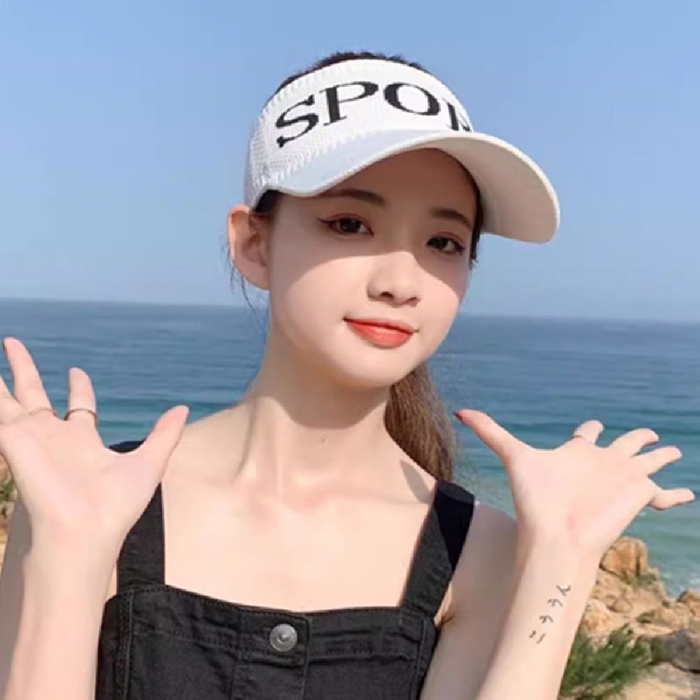 여성 골프 물놀이 바캉스 휴가 자외선차단 썬캡 모자