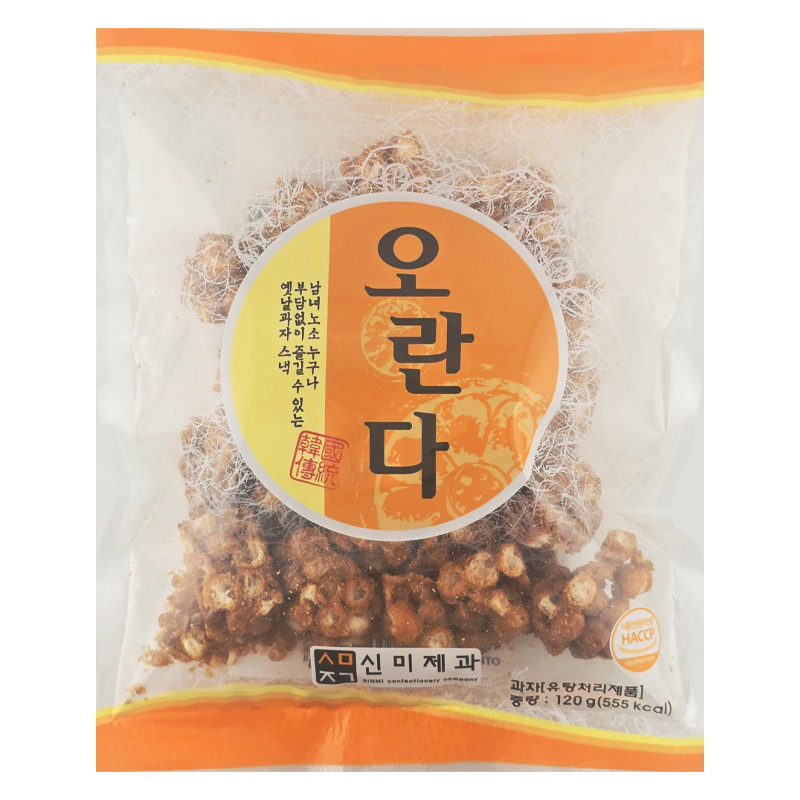 신미제과 오란다 추억의 옛날과자 6개 120g