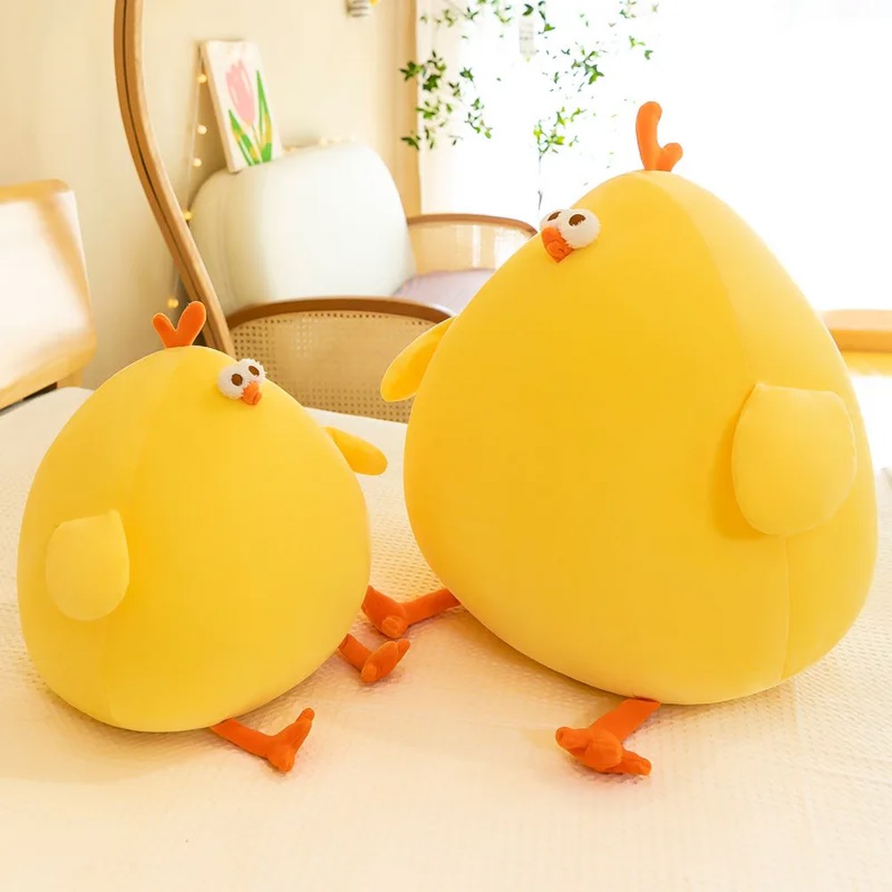 통통한 귀여운 닭 치킨 인형 쿠션 선물