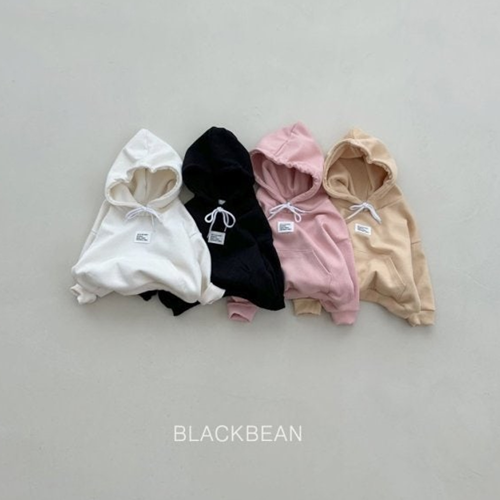 블랙빈 블랙빈 샌드후드티
