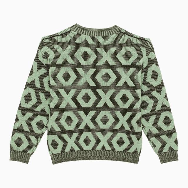 아크네스튜디오 ACNE STUDIOS 그린 자카드 니트 XF ACNE-DFR D60021WO