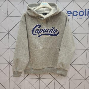 에꼴리에 에꼴리에 에꼴리에 TC01 레터링 특양면 후드티 25A0405