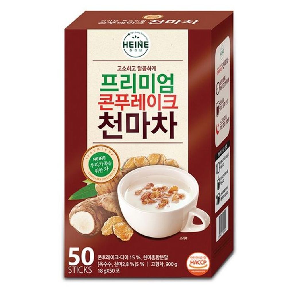 다농원 다농원 하이네 콘푸레이크차 건강한 프리미엄 천마차 18gx50T 영양 가득 아침 대용