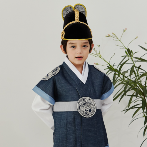 설빔 남아 하랑한복 찬슬랑