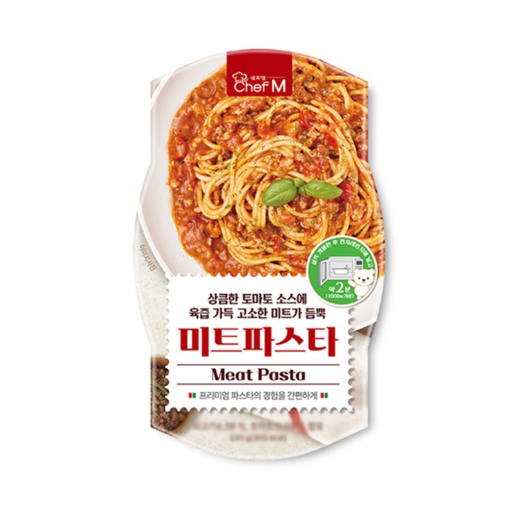 쉐프엠 미트파스타 즉석조리 230g x 7개