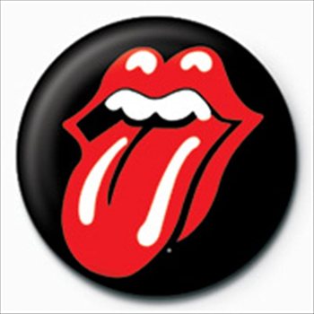ROLLING STONES 롤링 스톤스 - Lips 배지 오피셜