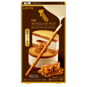 TOPPO 특제 카라멜버터샌드 2봉입 x 10개