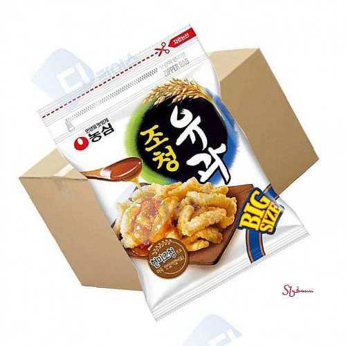유과 조청 전통 10봉 320g 과자 봉지스낵 간식 농심 대포장abc454
