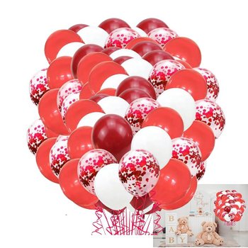 HAPPY SUGAR 파티 장식 풍선 벌룬 칼라 반짝반짝 반투명 5종 50