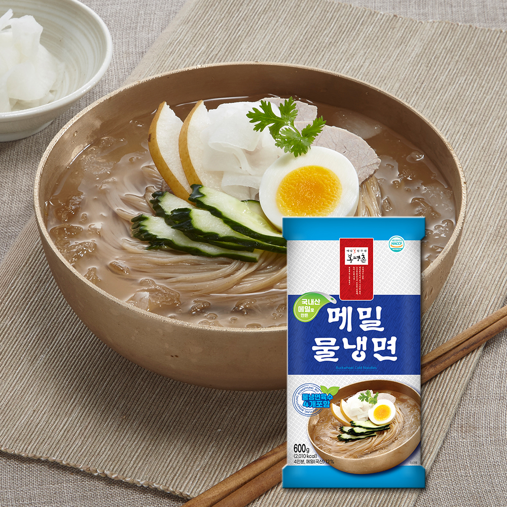 봉평농원 봉평촌 봉 촌 국내산 메밀로 만든 메밀물냉면 600g