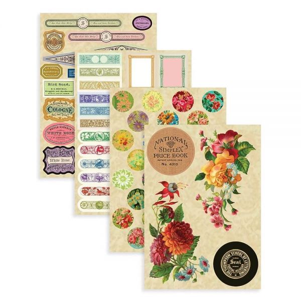 SPELLBINDERS PAPERCRAFTS INC Spellbinders 스티커 패드 15 2 x 21 6cm6 8 5 1