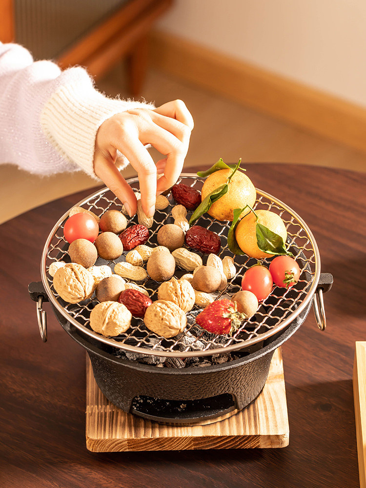옛날화로 숯불 구이 항아리 바베큐 미니화로 황토화덕