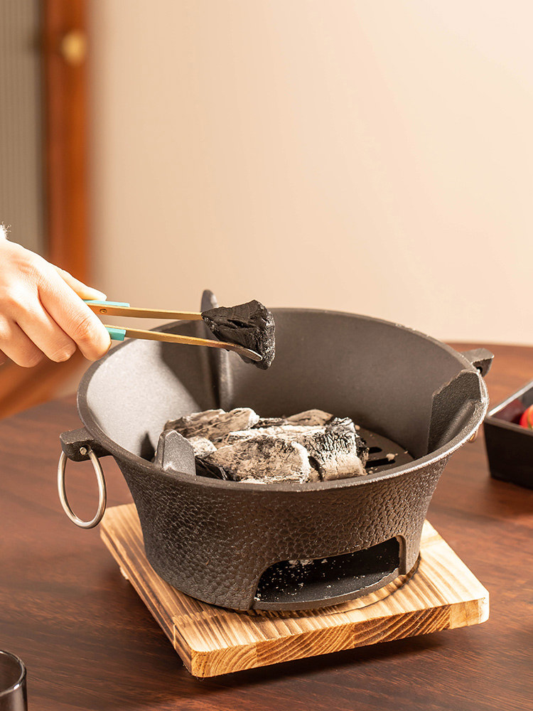 옛날화로 숯불 구이 항아리 바베큐 미니화로 황토화덕