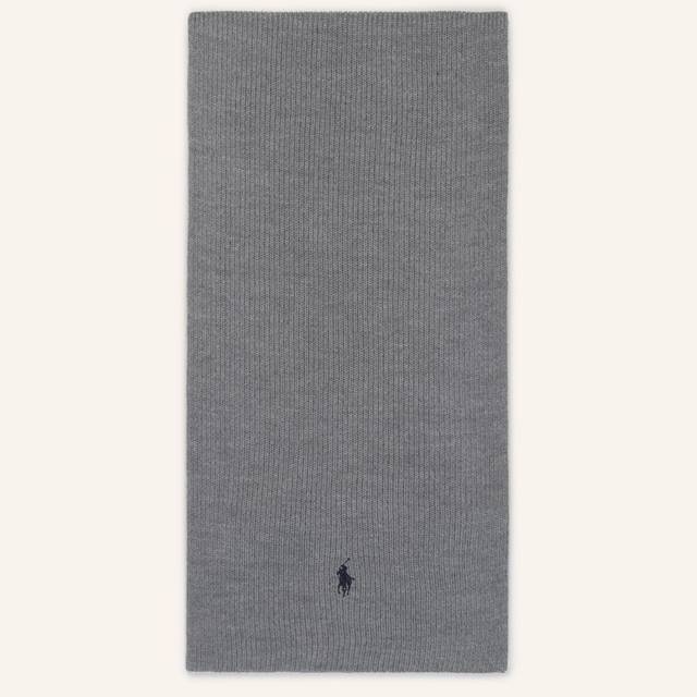 폴로랄프로렌 메리노울 스카프 Merino wool scarf GRAU